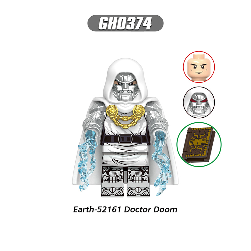 G0150 Marvel Superhero Doctor Doom Action Figures Building Blocks DC Comics Anime Cartoon Earth 5261 Building Blocks Kids Gifts Toys