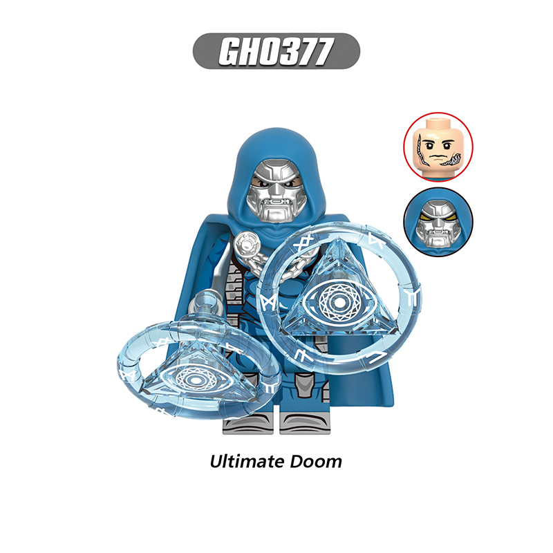 G0150 Marvel Superhero Doctor Doom Action Figures Building Blocks DC Comics Anime Cartoon Earth 5261 Building Blocks Kids Gifts Toys