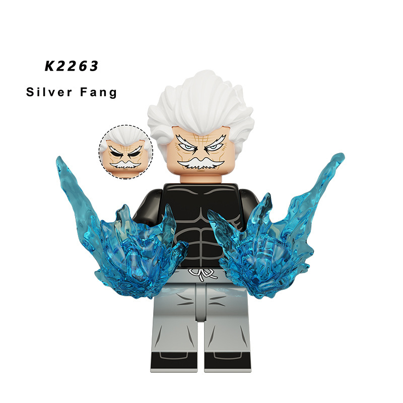 KDL841 Anime Sonic the Hedgehog Minifig Miles Genos Saitama Blizzard Movies Action Figures Building Blocks Kids Birthday Gifts Boys