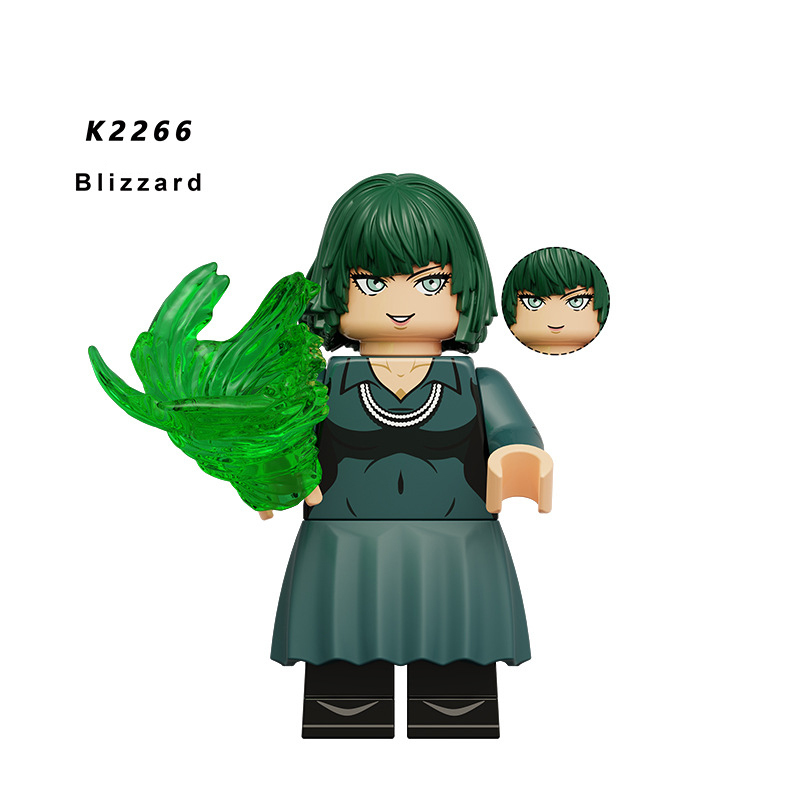 KDL841 Anime Sonic the Hedgehog Minifig Miles Genos Saitama Blizzard Movies Action Figures Building Blocks Kids Birthday Gifts Boys