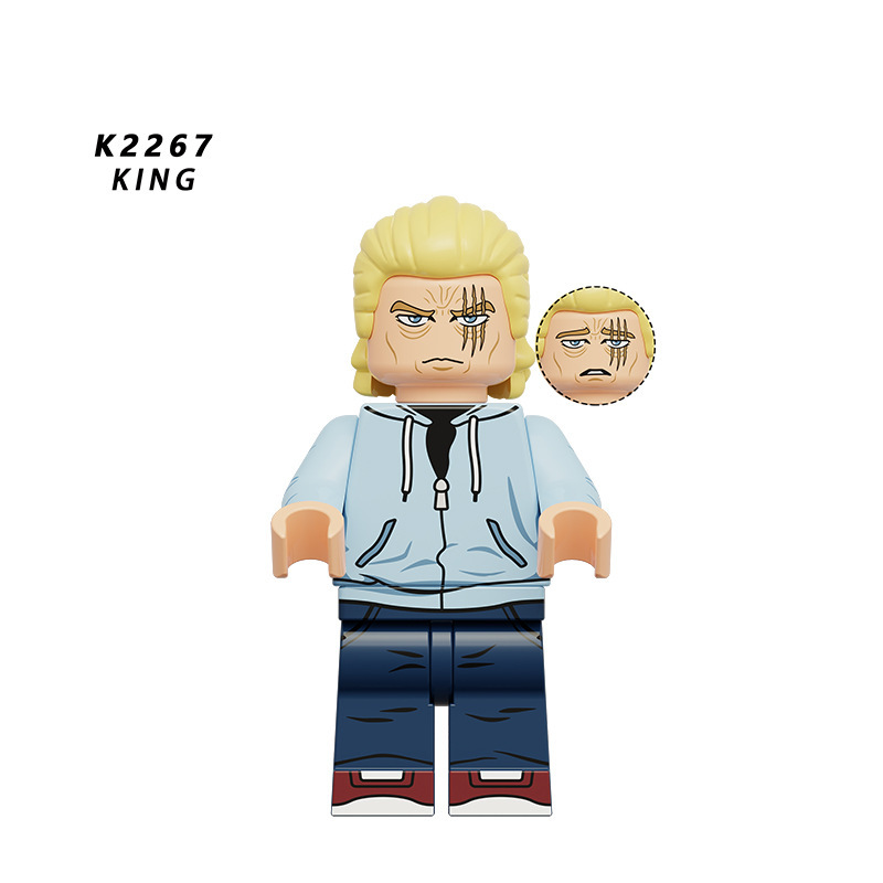 KDL841 Anime Sonic the Hedgehog Minifig Miles Genos Saitama Blizzard Movies Action Figures Building Blocks Kids Birthday Gifts Boys