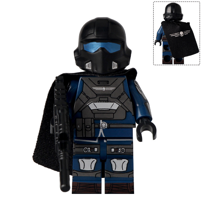KF044 KF2115 Star Wars Imperial Astronaut  Minifigs Building Blocks Praetorian Guard Solider Weapon Toys Children Gifts