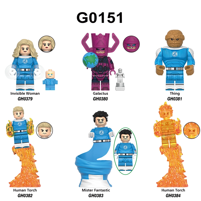 SU ORDINAZIONE Fantastic Four Mini Co. PVC Figure Human Torch 21 cm