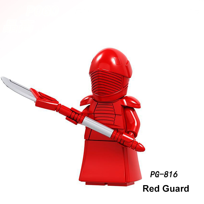 C103 Star Wars Imperial Astronaut Storm Trooper  Minifigs Building Blocks Praetorian Guard Solider Weapon Toys Children Gifts