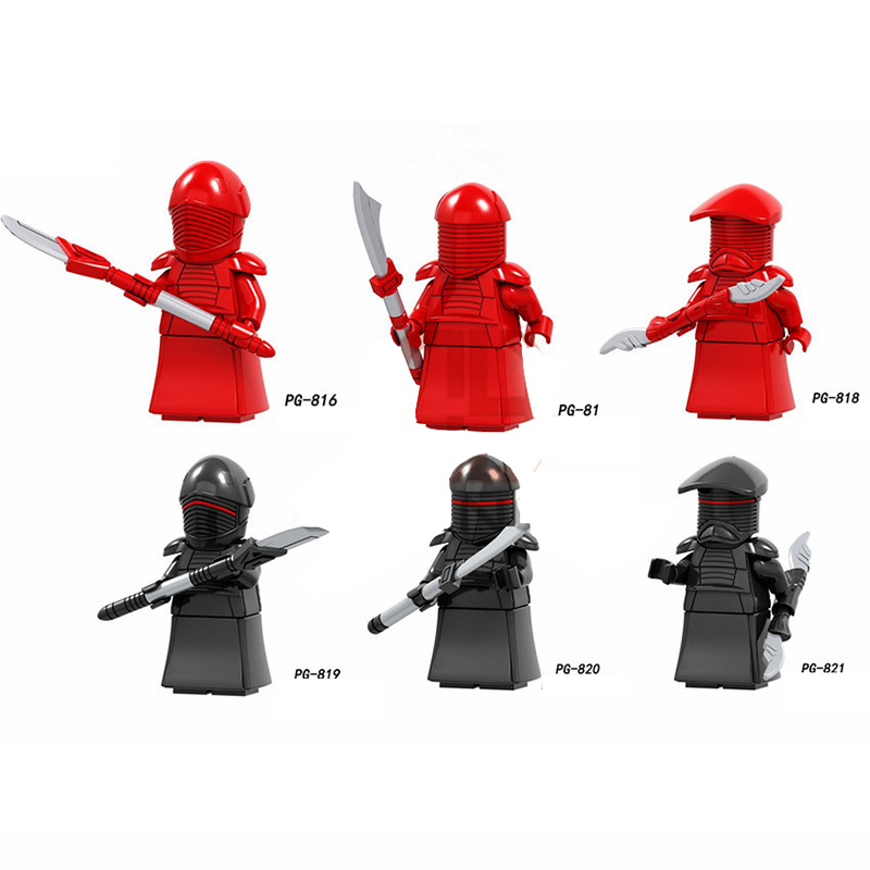 C103 Star Wars Imperial Astronaut Storm Trooper  Minifigs Building Blocks Praetorian Guard Solider Weapon Toys Children Gifts