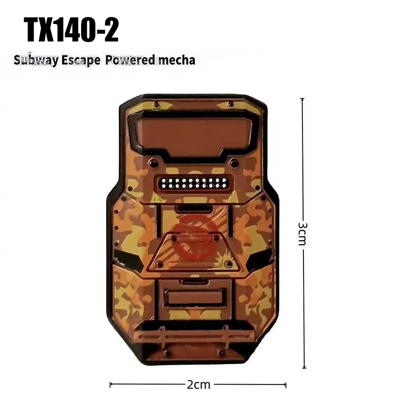 Game for Peace Power Mecha Minifigs Building Blocks Subway Escape Character Power Mech Weapon Gun Knife Bag Accessories Toys Gift
