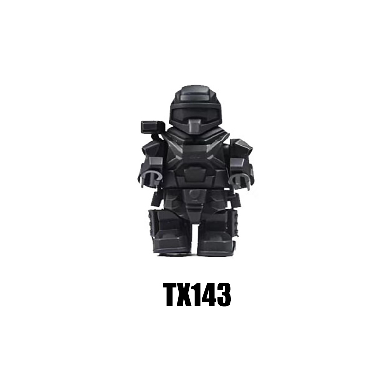 GP801 Game for Peace Power Mecha Minifigs Building Blocks Character Power Mech Weapon Gun Knife Bag Accessories Toys Gift