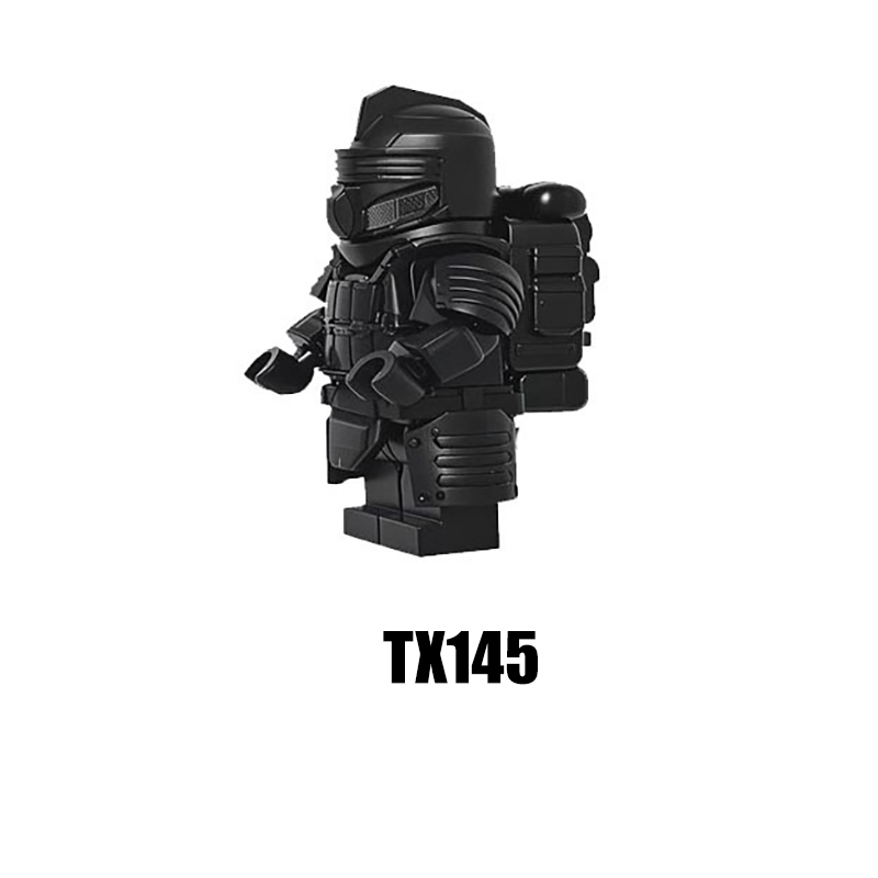 GP801 Game for Peace Power Mecha Minifigs Building Blocks Character Power Mech Weapon Gun Knife Bag Accessories Toys Gift