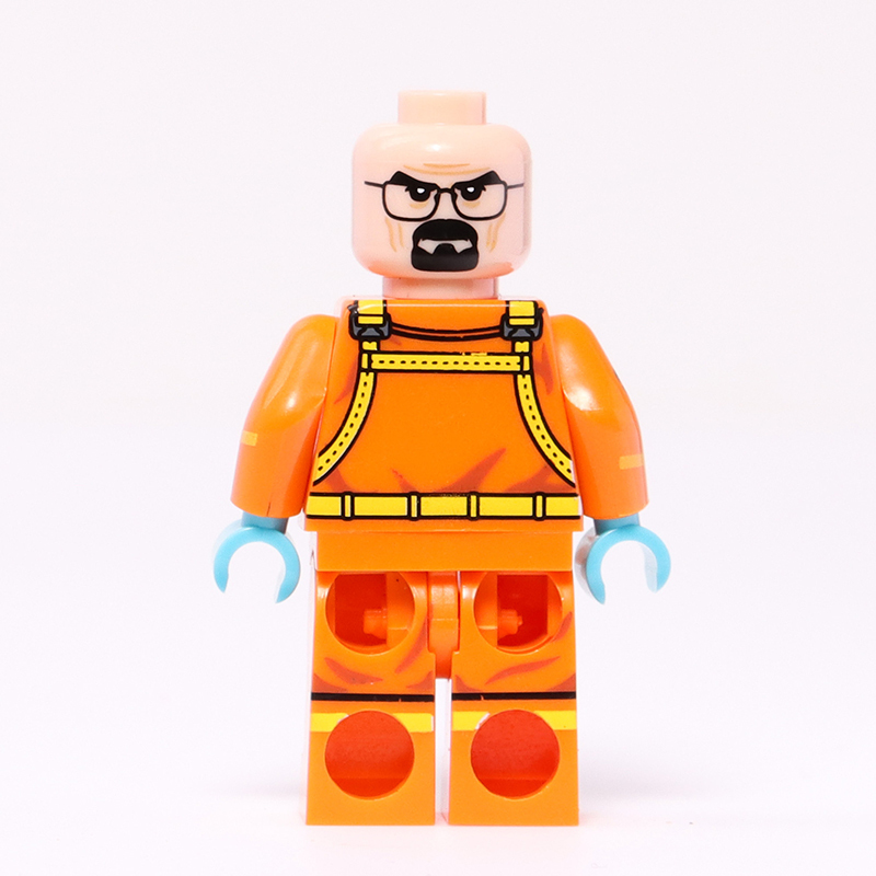 N109-116 Horror Series Zombie Minifigs Building Blocks Micha Fusako Action Figures Terrifying Collection Children Toys Boy Gifts