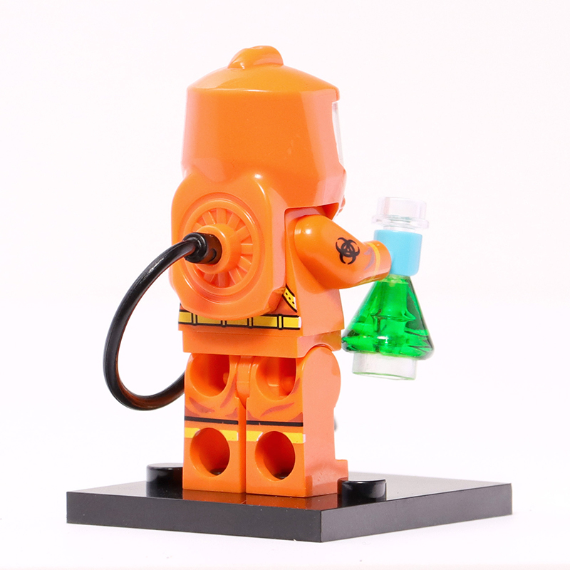 N109-116 Horror Series Zombie Minifigs Building Blocks Micha Fusako Action Figures Terrifying Collection Children Toys Boy Gifts