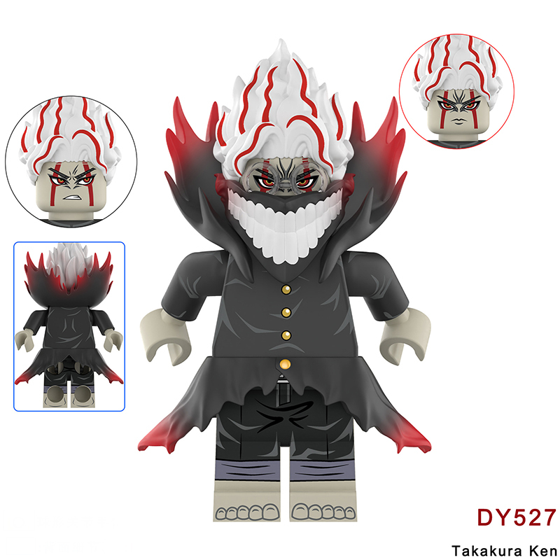 DY527-530 Game Japanese Flim Takakura Ken Minifigs Building Blocks GANTZ Anime Cooper Howard Compatible Toys Gift