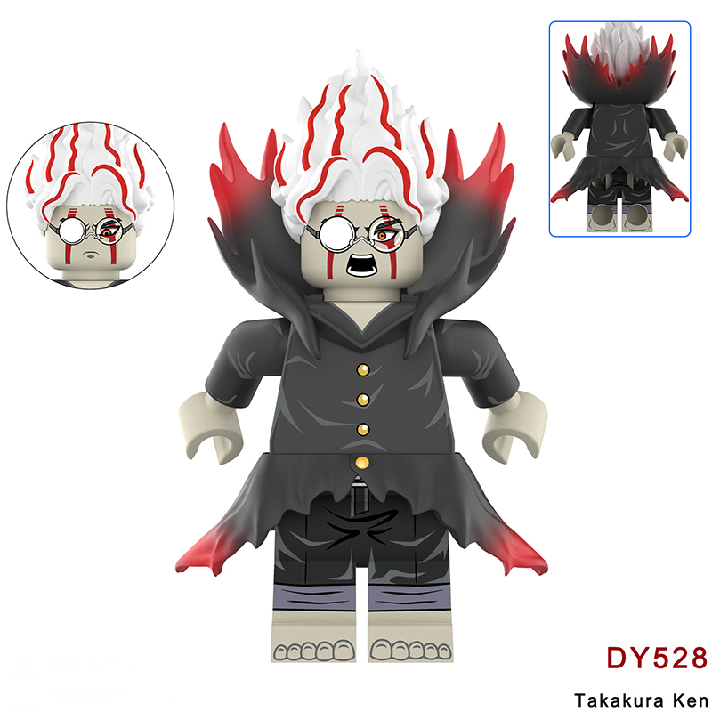 DY527-530 Game Japanese Flim Takakura Ken Minifigs Building Blocks GANTZ Anime Cooper Howard Compatible Toys Gift
