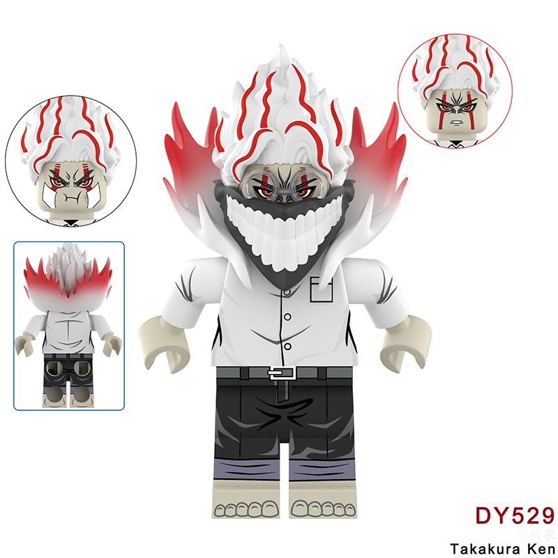 アニメ TOY Japanese Movie Game Anime Takakura Ken Minifig Bricks Compatible