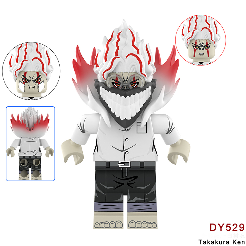 DY527-530 Game Japanese Flim Takakura Ken Minifigs Building Blocks GANTZ Anime Cooper Howard Compatible Toys Gift