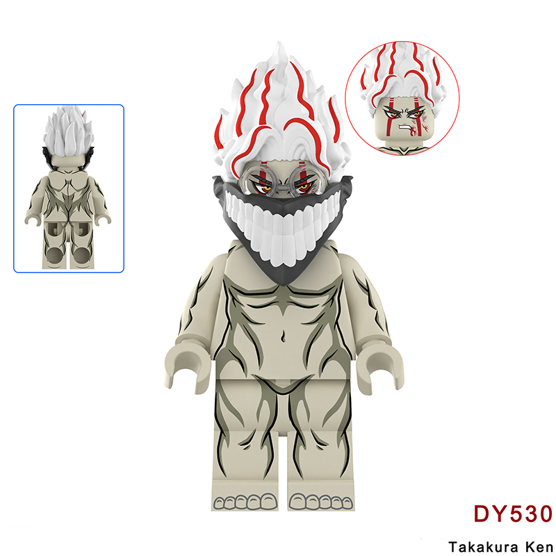 DY527-530 Game Japanese Flim Takakura Ken Minifigs Building Blocks GANTZ Anime Cooper Howard Compatible Toys Gift