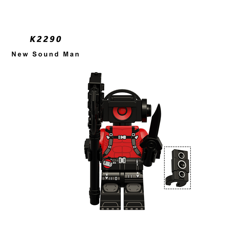 KDL838 Web Anime Series Samurai Watchman Building Blocks Eastern Europe Duchess Gman5.0 Minifigs Lightning Children Gifts Toys Boys