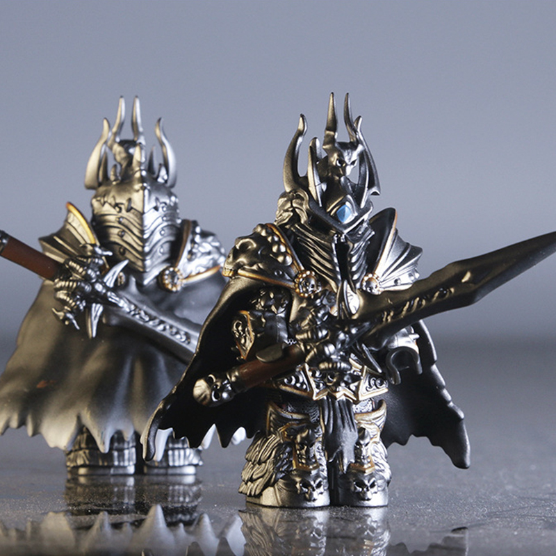 DT017 Medieval Knight Soldier Minifigs The 7th Legion Golden Weapon War Building Blocks Storm City Toy Kids Gift