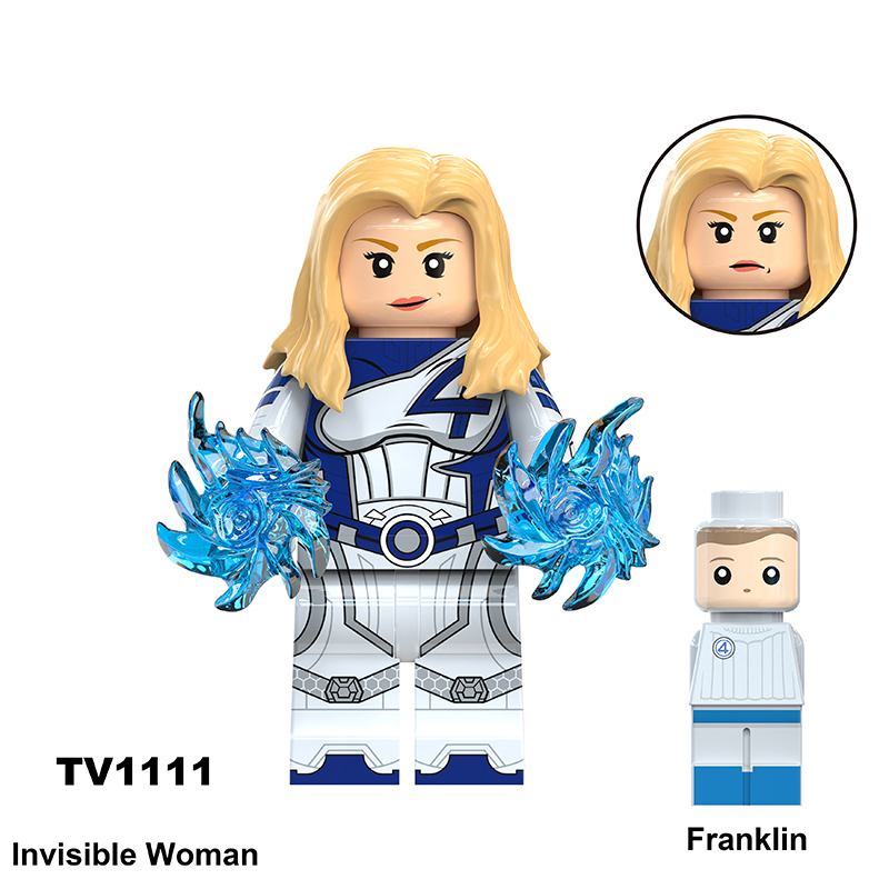 G0151 Movie DC Fantastic Four Mister Fantastic Minifigs Action Figure Human Galactus Building Blocks Annihilus Children Gifts Toys