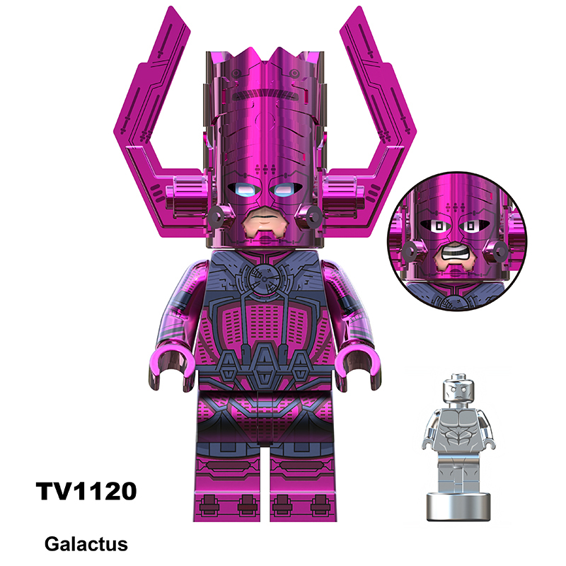 TV6213 Movie DC Fantastic Four Mister Fantastic Minifigs Action Figure Doctor Doom Building Blocks Annihilus Children Gifts Toys