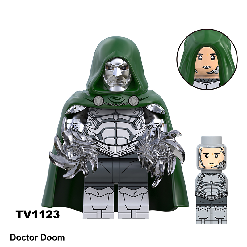 Marvel DC Fantastic Four Mister FanTastic Minifigs Galactus Bricks