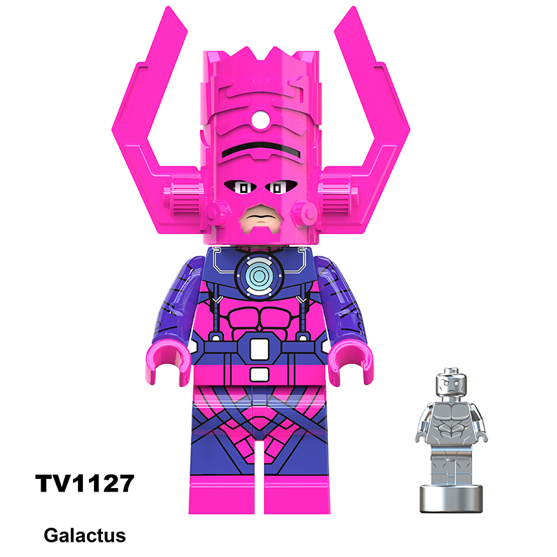 TV6214 Movie DC Fantastic Four Mister Fantastic Minifigs Action Figure Doctor Doom Building Blocks Annihilus Children Gifts Toys