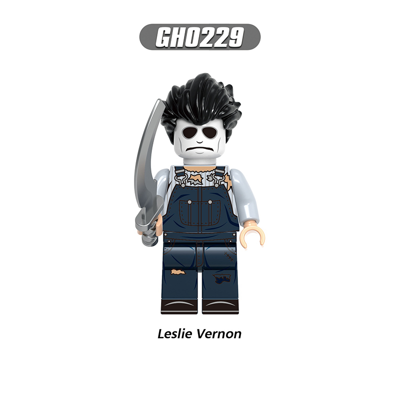 WM6205 Terror Halloween Chucky Nun Ash Anime Action Figure Terrifier Abo Silence Bricks Minifigs Children Gifts Boys Toys