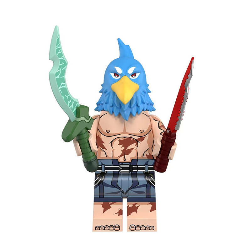Japanese Movie Game Anime Sunraku Minifig Bricks Compatible