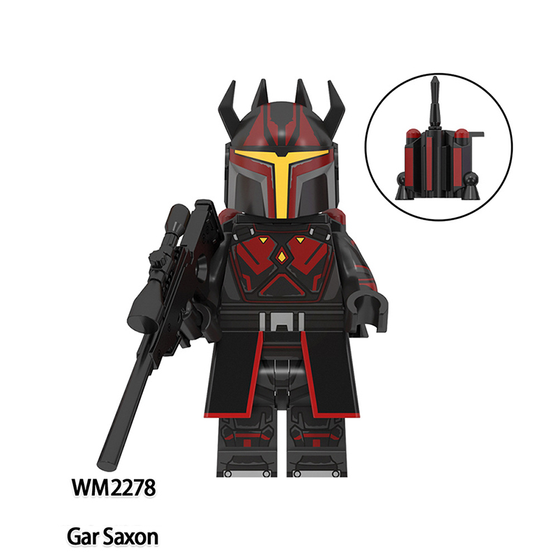 KDL843 Star Wars Sabine Wren Arf Minifigs Building Blocks Leia Organa Solo Ahsoka Tano Action Figures Weapon Toys Children Gifts