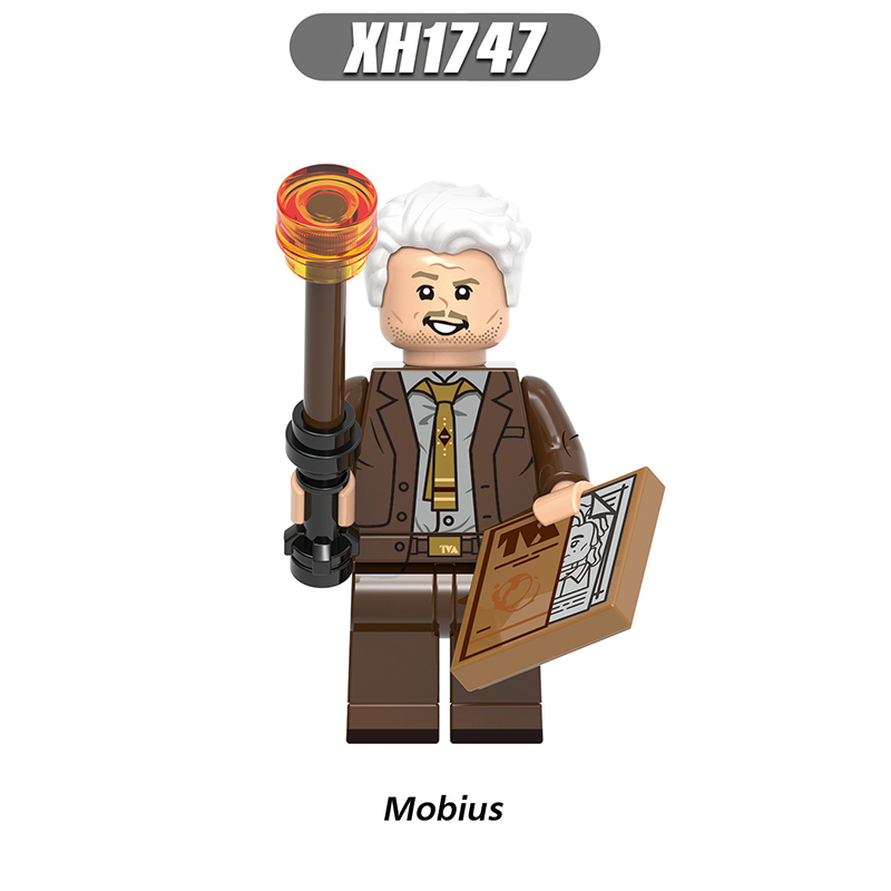 X0318 Super Heroes Avengers Minifigures Building Blocks Marvel Loki Sylvie Action Mini Figures DIY MOC Assemble Bricks Toys Birthday Gift for Children Boys
