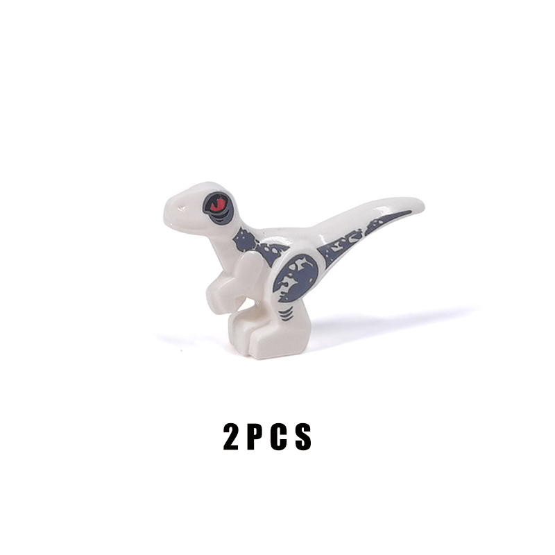 MOC Animal Series Minifigures Dinosaur Building Blocks DIY Jurassic Park Tyrannosaurus Parts Bricks Modle Toys Compatible 33030 33050