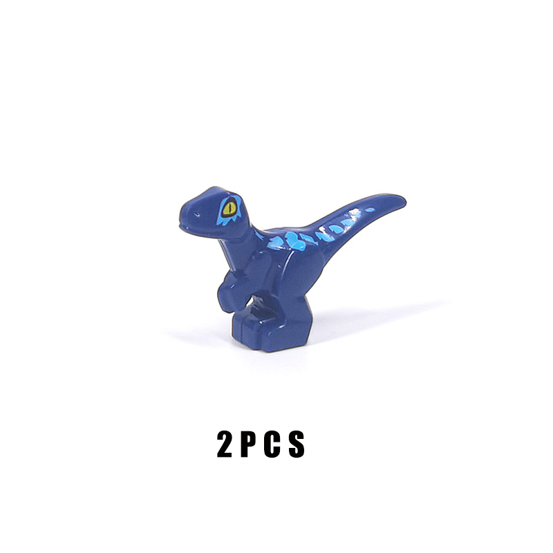 MOC Animal Series Minifigures Dinosaur Building Blocks DIY Jurassic Park Tyrannosaurus Parts Bricks Modle Toys Compatible 33030 33050