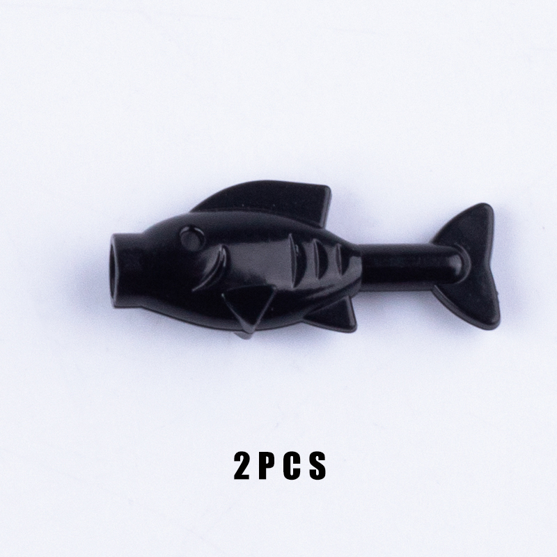 MOC Animal Series Minifigures Fish Building Blocks Sea Halobios DIY Accessories Bricks Modle Toys For Children Compatible 64648
