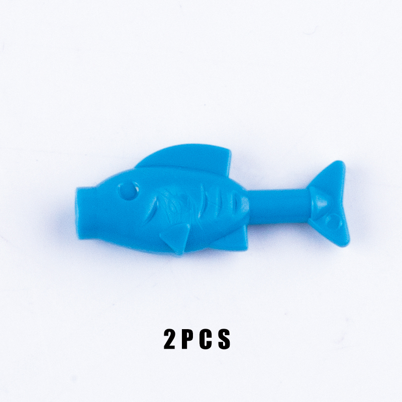MOC Animal Series Minifigures Fish Building Blocks Sea Halobios DIY Accessories Bricks Modle Toys For Children Compatible 64648