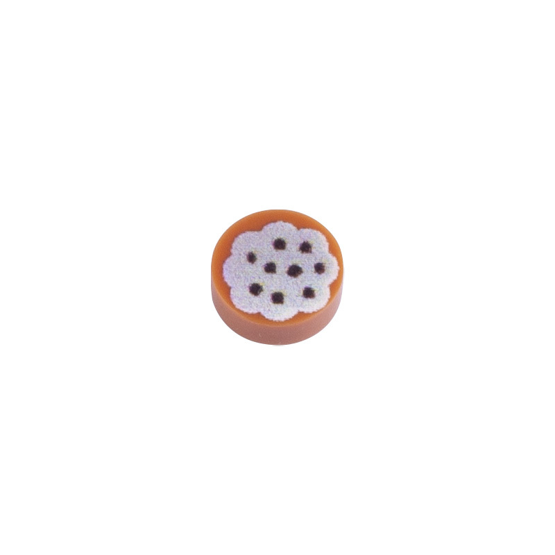 MOC City Food Series Minifigures Cookies Sushi Building Blocks Snack Dessert Pastry Parts Picnic DIY Print Bricks Model Toys