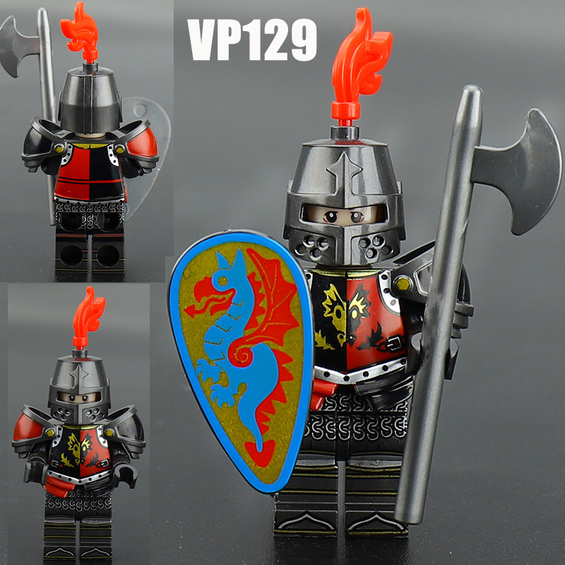 Medieval SolidersStarry Charm with Different Chapters Weapon