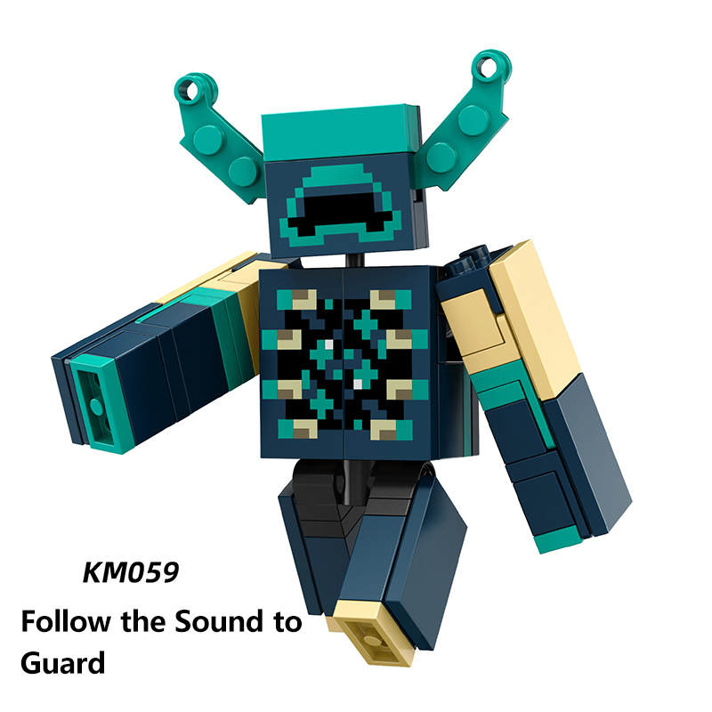 G0110 Minecraft Series Minifigs Building Blocks Exploer Ocelot Farmer Panda Villager Alpace Herders Accessories Toys Gifts Boys