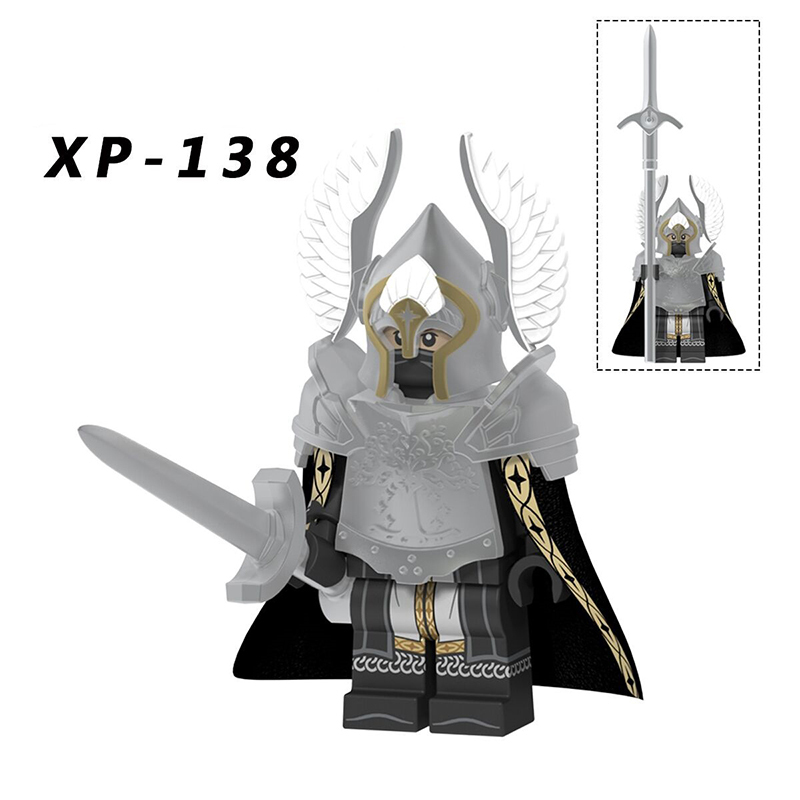 KT1015 Game Of Thrones Series Minifigures Building Blocks Weapon Soldiers Medieval Knight Aecher Gravity Armor Toys Gifts