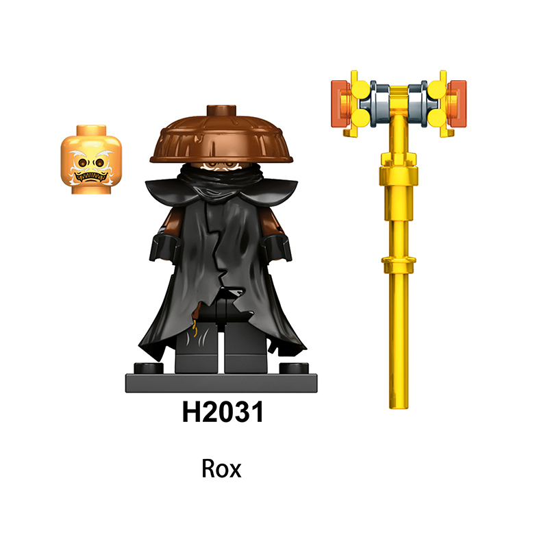 RT8006 Phantom Ninja Game Series Minifigs Building Blocks Forbidden five  Accessories Shield Sword Compatible Toys Boys