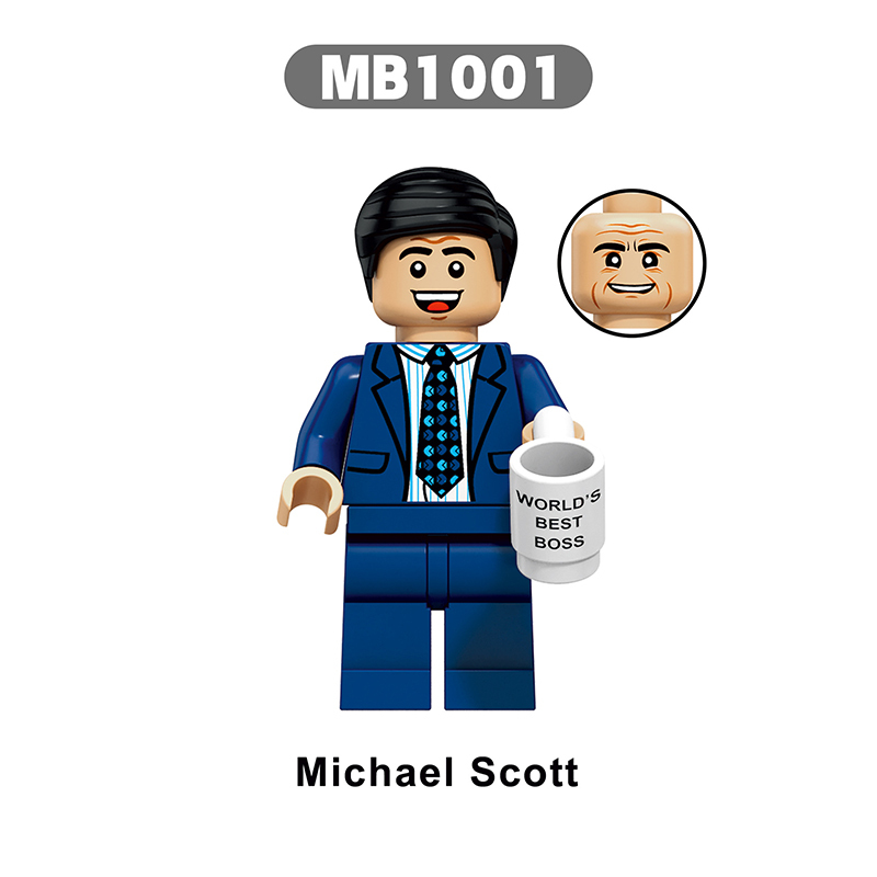 JS1001 American Movie Breaking Bad Jesse Pinkman Minifigs Building Blocks Walter White Action Figures Model Children Toys Boys
