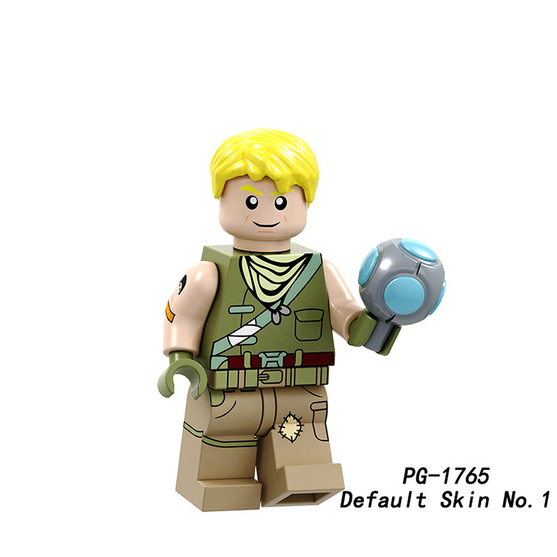 PG8214 Cartoon Anime Minecraf Mobs Villagers Action Figures Alex Blacksmith Steve Minifig Building Block Children Gifts Boys Toys