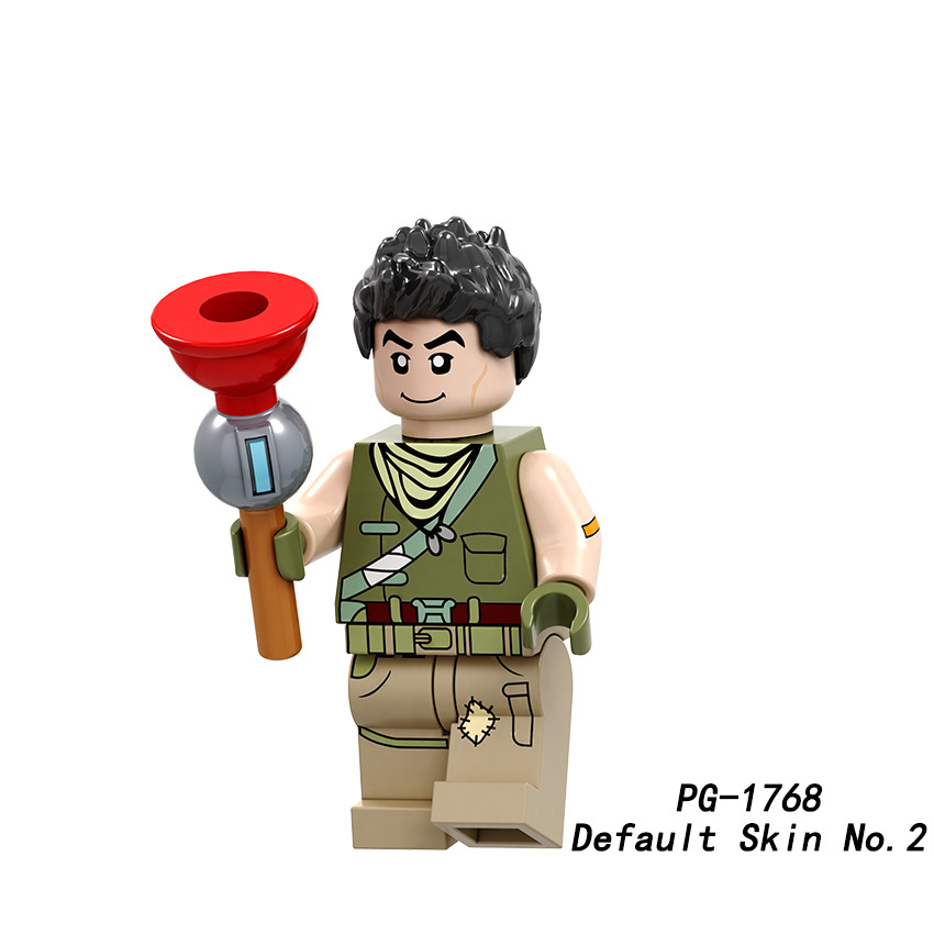 PG8214 Cartoon Anime Minecraf Mobs Villagers Action Figures Alex Blacksmith Steve Minifig Building Block Children Gifts Boys Toys