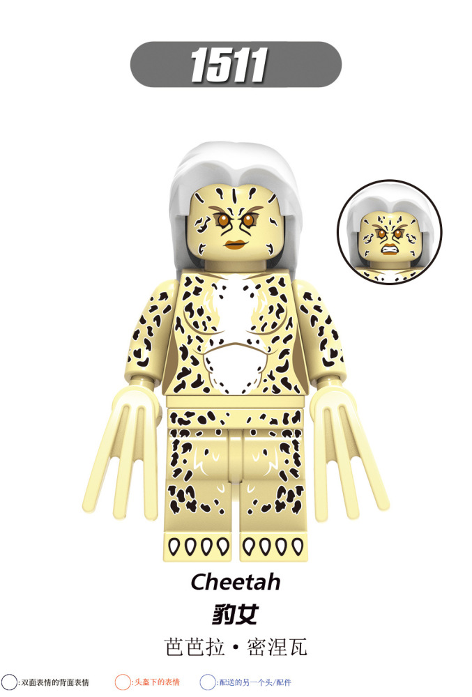 WM6100 Marvel Hero Series Wonder Woman Building Blocks DC Diana Prince Action Figures Collection Children Gifts Toys WM2045-2048