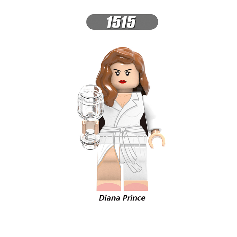 WM6100 Marvel Hero Series Wonder Woman Building Blocks DC Diana Prince Action Figures Collection Children Gifts Toys WM2045-2048