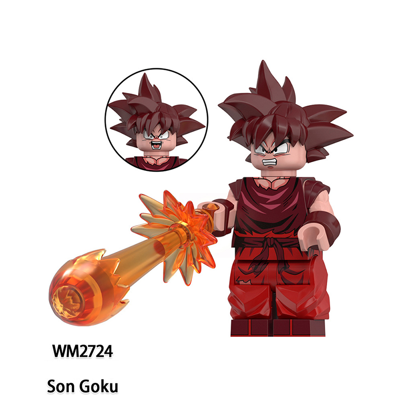 Japan Anime Dragoned Ball Trunks Son Goku Bricks Kids Toys Compatible
