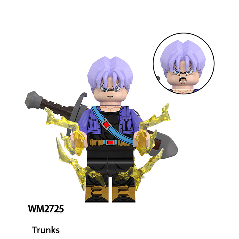 Japan Anime Dragoned Ball Trunks Son Goku Bricks Kids Toys