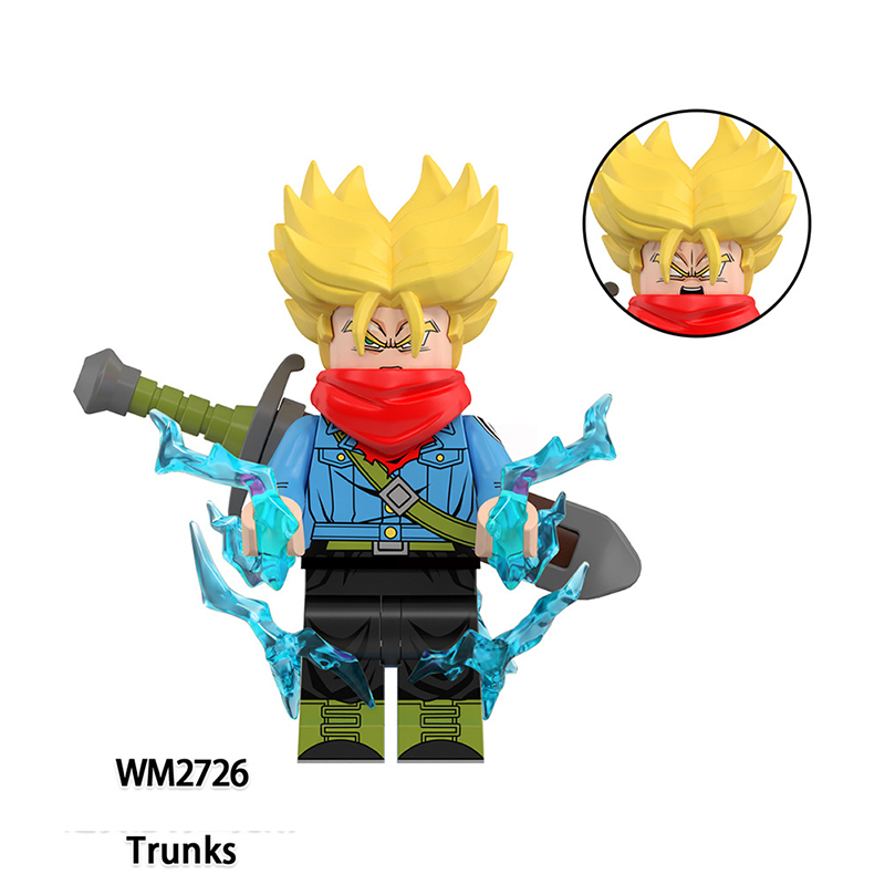 Japan Anime Dragoned Ball Trunks Son Goku Bricks Kids Toys