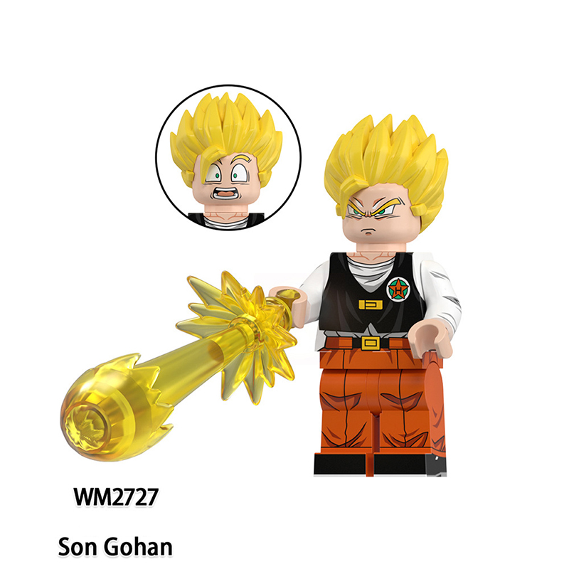 Japan Anime Dragoned Ball Trunks Son Goku Bricks Kids Toys Compatible