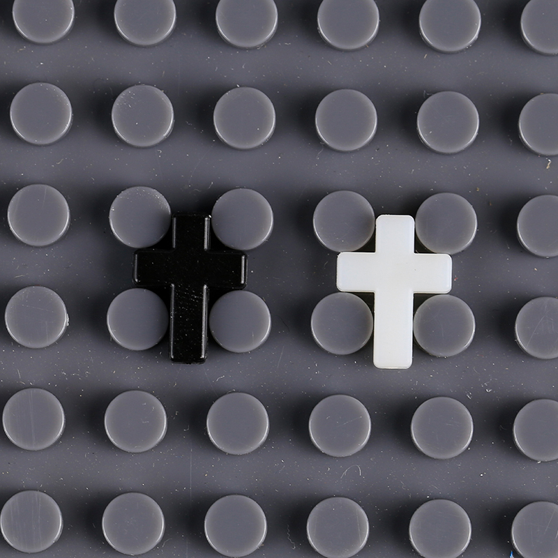 MOC Halloween Vampire Cross Coffin Building Blocks Fear Graveyard Cemetery Tombstone Casket Compatible Bricks Toys Boys Gifts