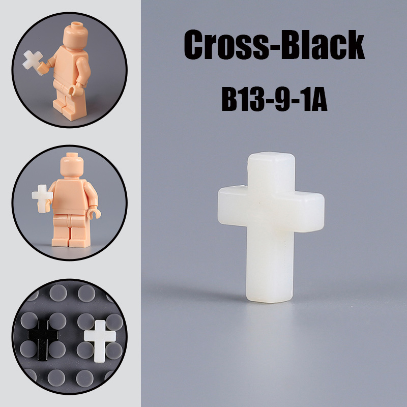 MOC Halloween Vampire Cross Coffin Building Blocks Fear Graveyard Cemetery Tombstone Casket Compatible Bricks Toys Boys Gifts