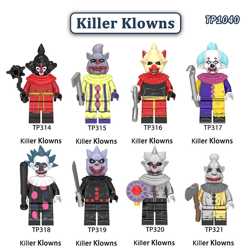 DC Superhero Joker Killer Klown Clown Minifigs Compatible Kids